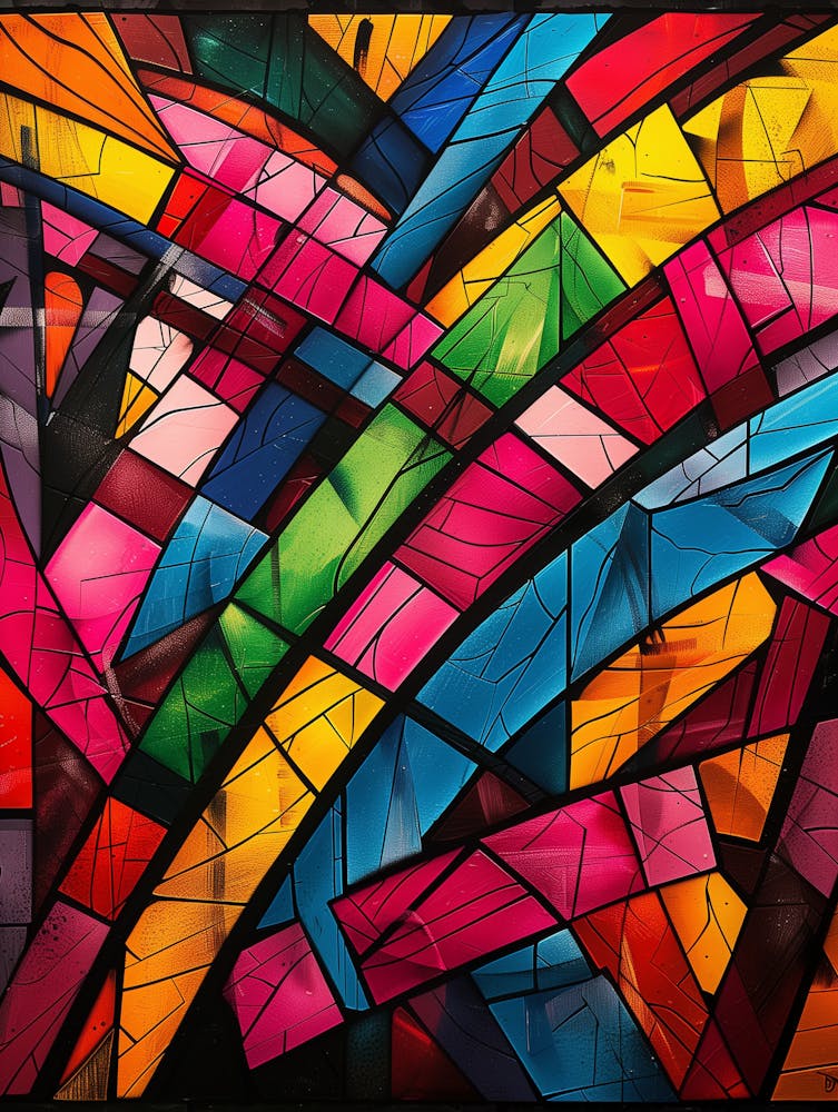Colorful Abstract Painting 1