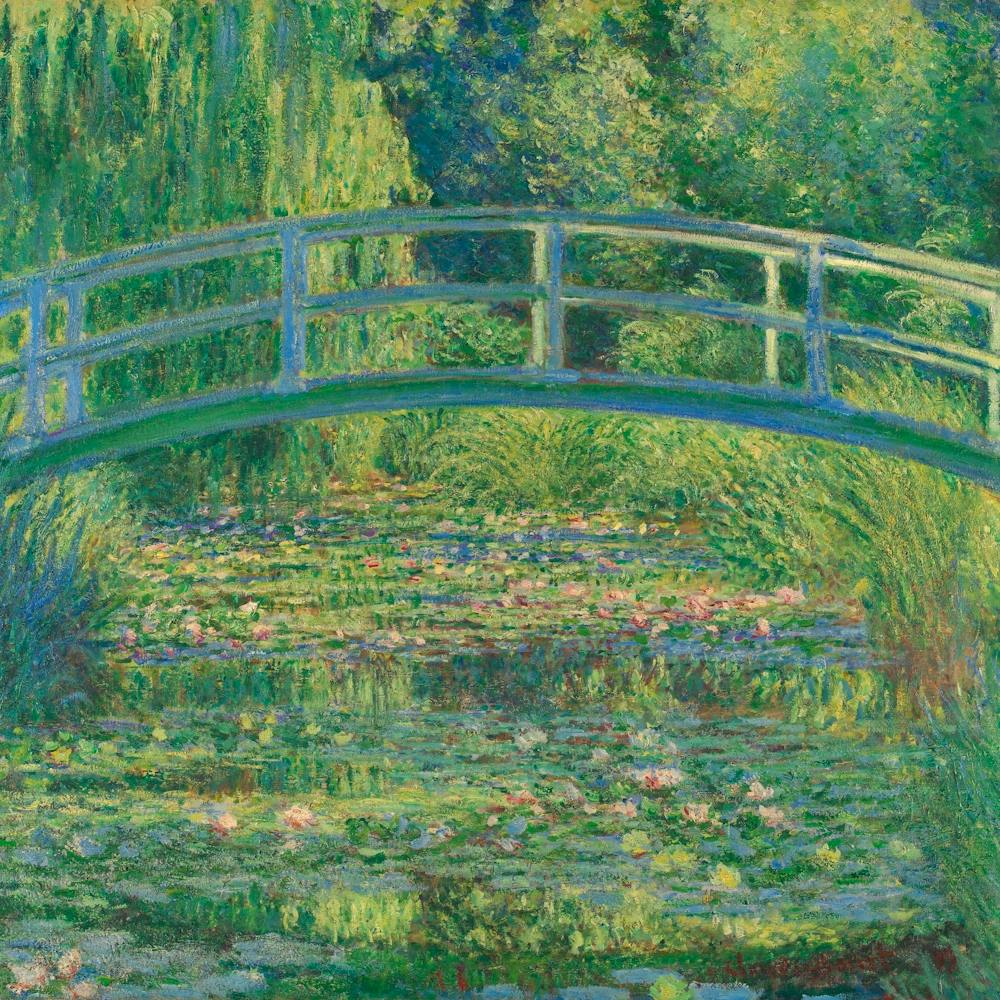 Water Lily Pond, Claude Monet