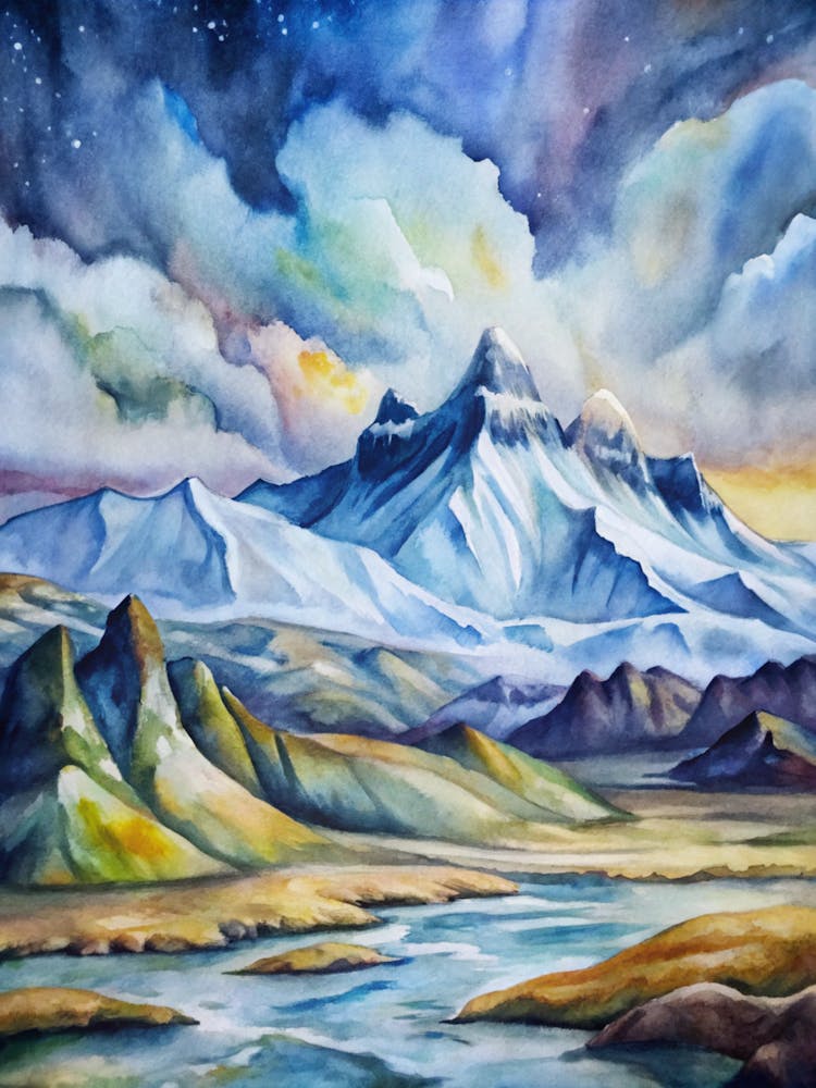 Van Gogh Vatnaj Kull National Park Iceland (1)