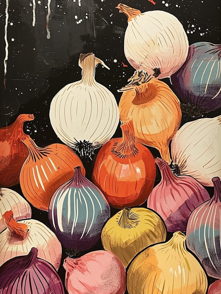 Art Deco Inspired Onions 1