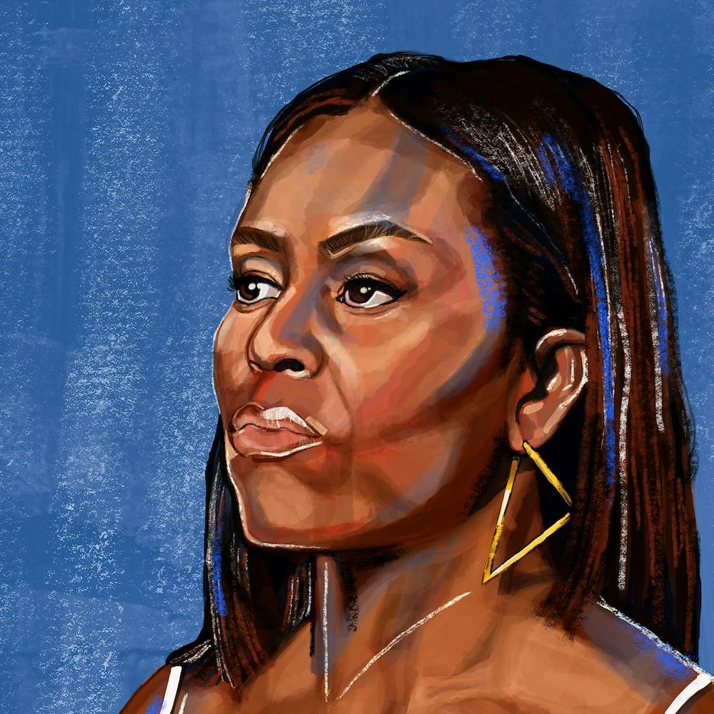 Michelle Obama Square