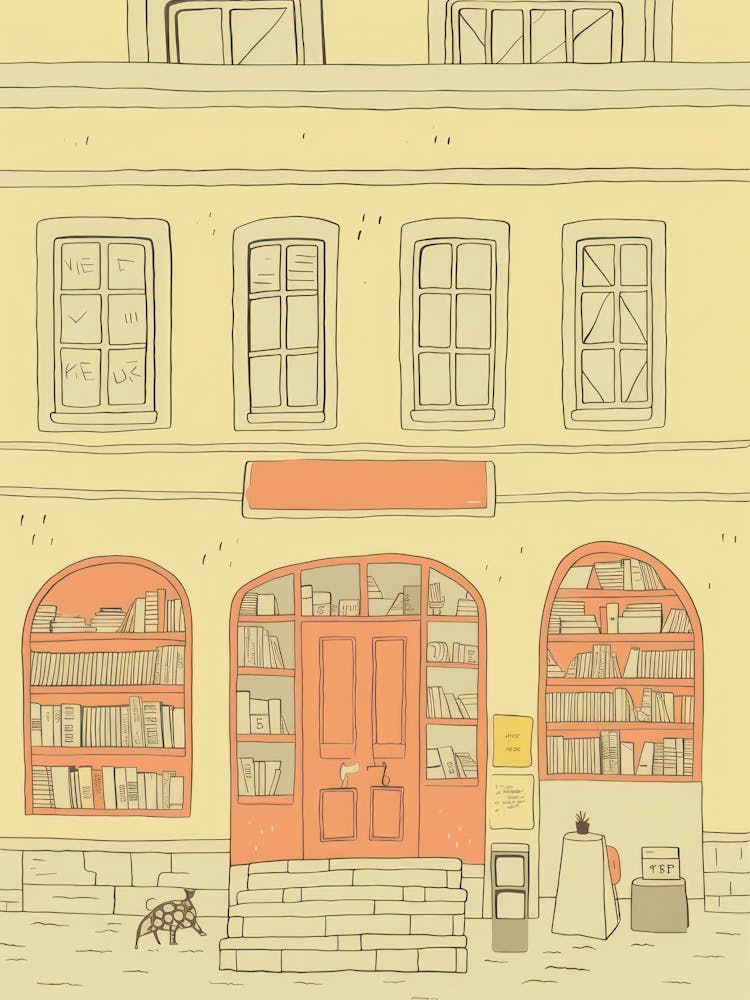 Split The Book Nook Pastel Colours 2