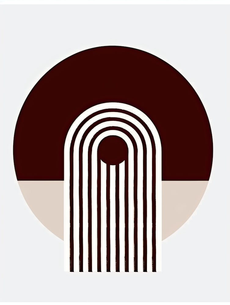 Belgrade Abstract Design Minimalist Bauhaus