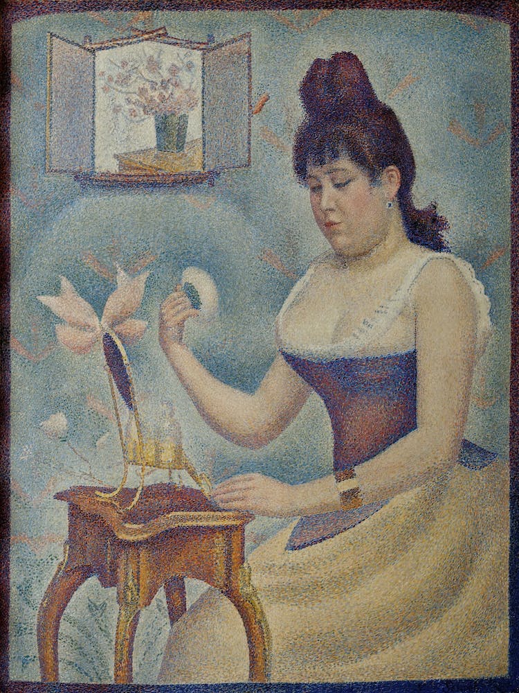 My Portrait, Georges Seurat