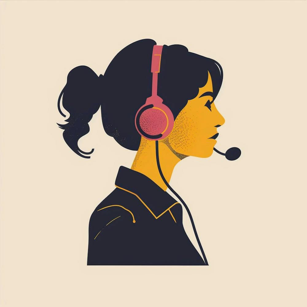 Call Center Worker