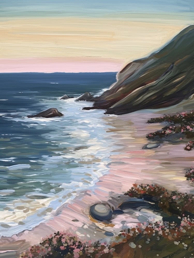 Summer Seascape Oil Painting 4