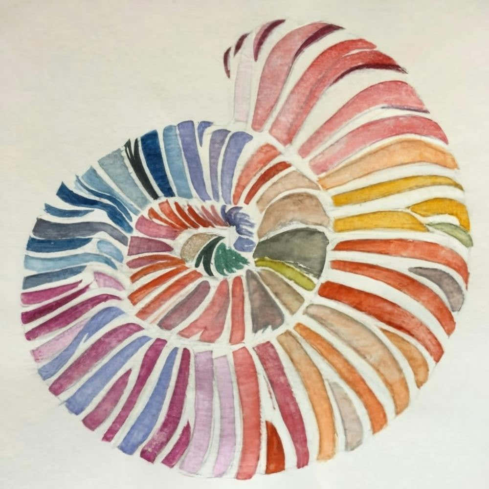 Multi colored Shell