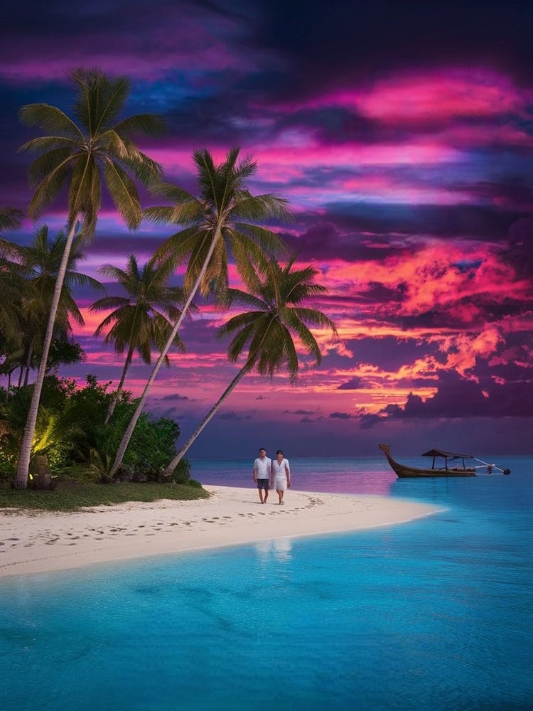 Sunset On The Beach 5