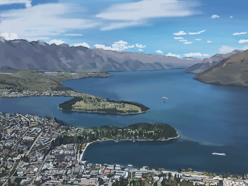 Queenstown In Summer