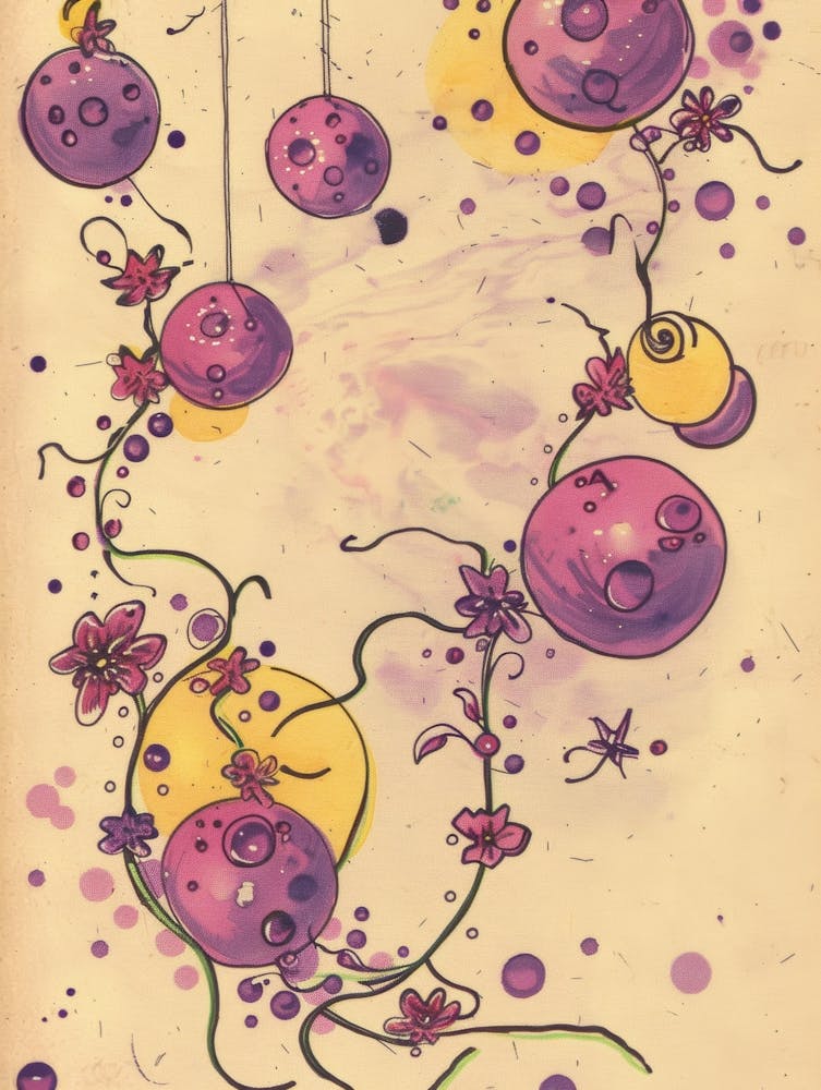 Purple Spheres