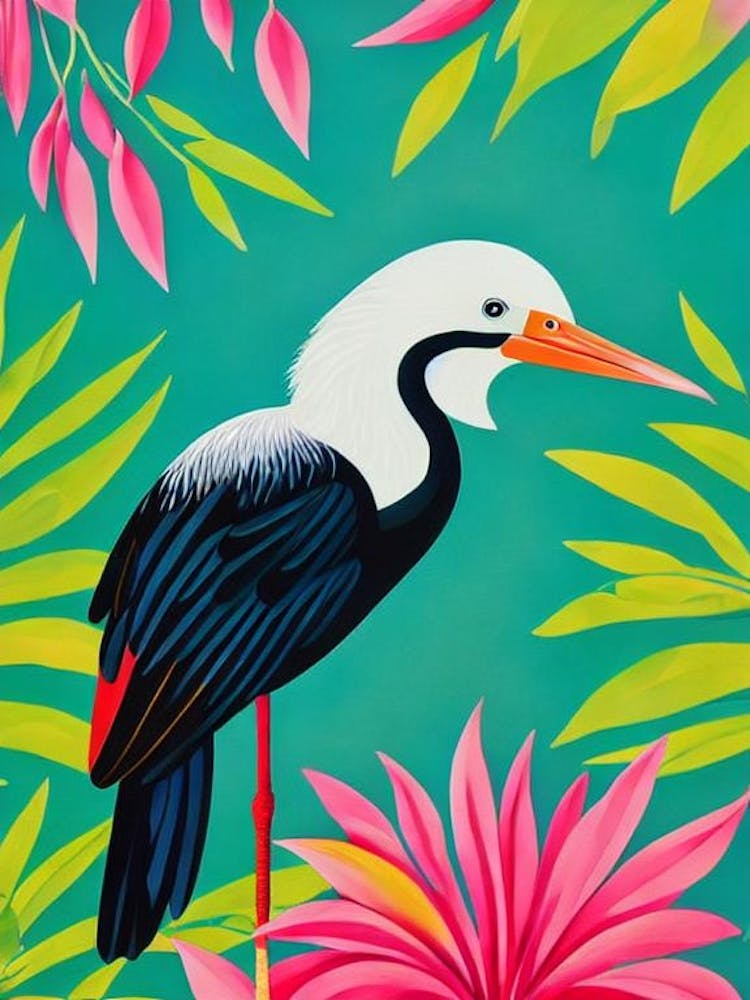 Stork 1 Tropical bird