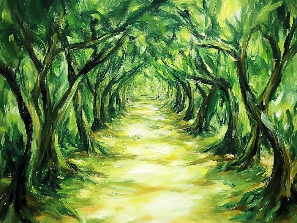 Path Through The Trees