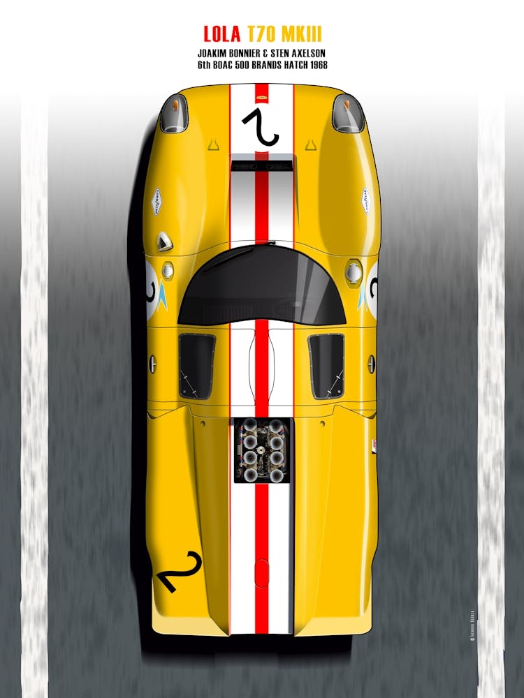 Lola T70 BOAC Brands Hatch 1968