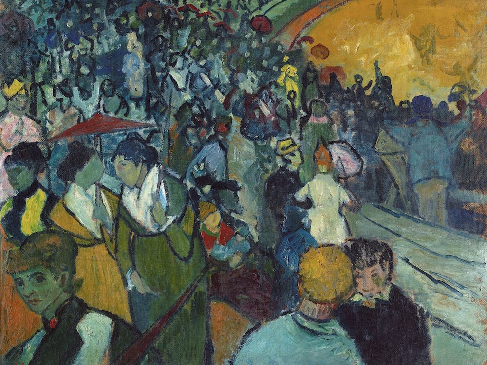 Les Arènes, Van Gogh