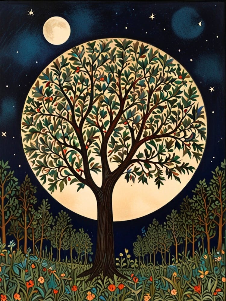 William Morris Tree Of Life 10