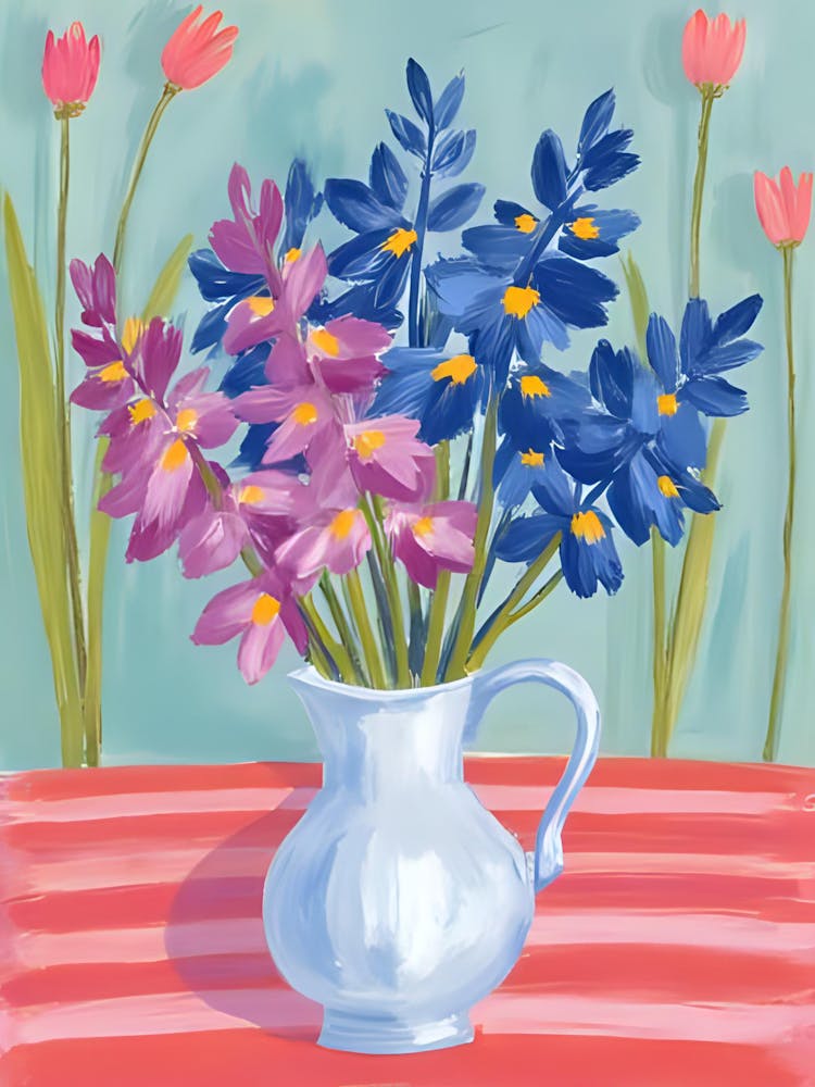 Blue Tulips 1