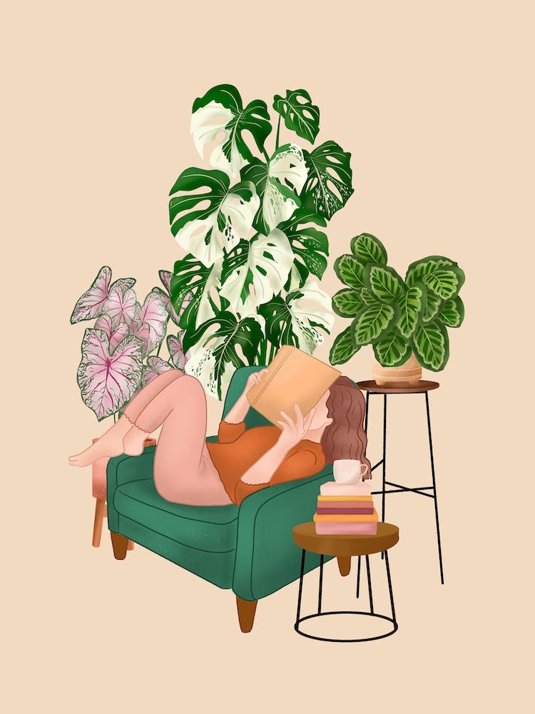 Reading With Plants 5