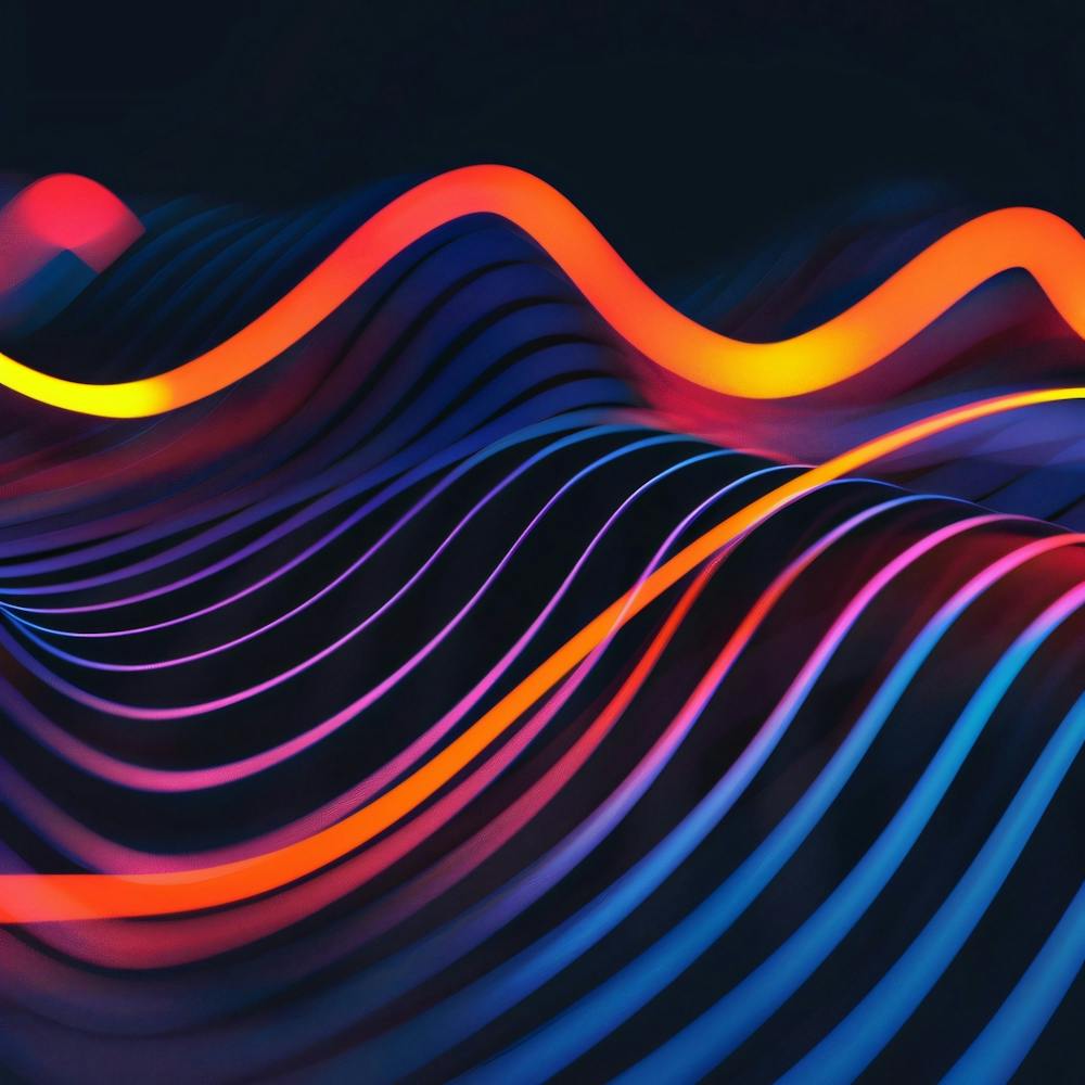 Abstract Wave Pattern 9
