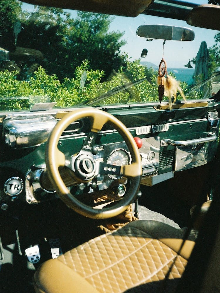 Voiture d'été vintage, Istanbul