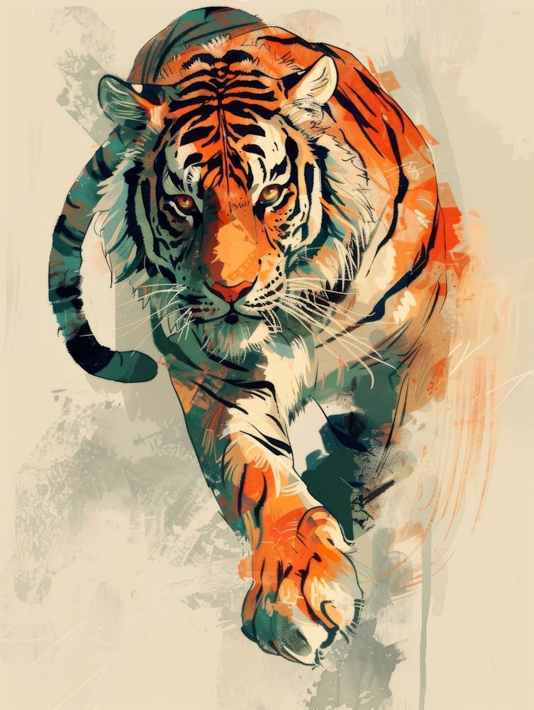 Tiger Painting 1