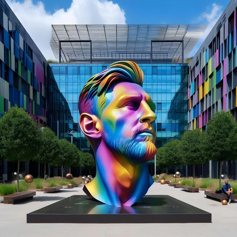 Lionel Messi Sculpture
