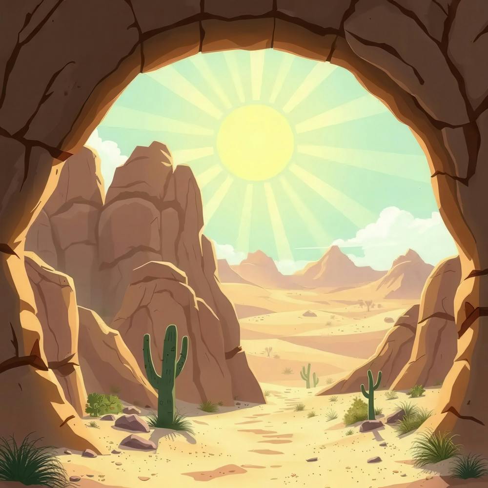 Cactus In The Desert 7
