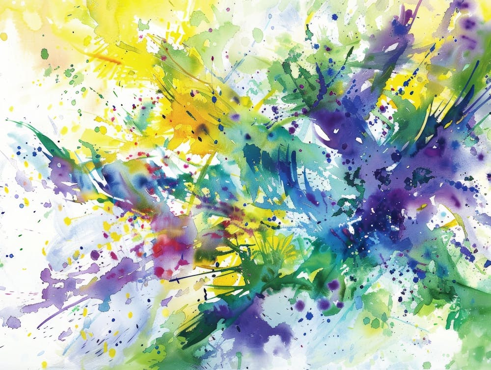Watercolor Splashes 4