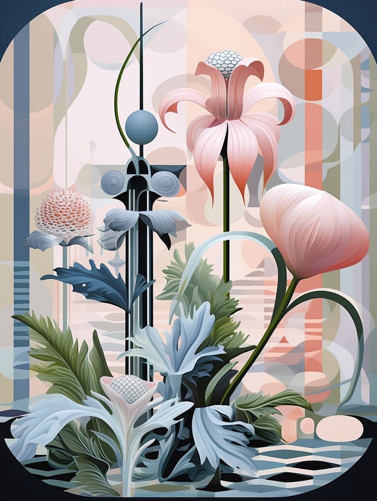 Abstract Geometric Botanical 6