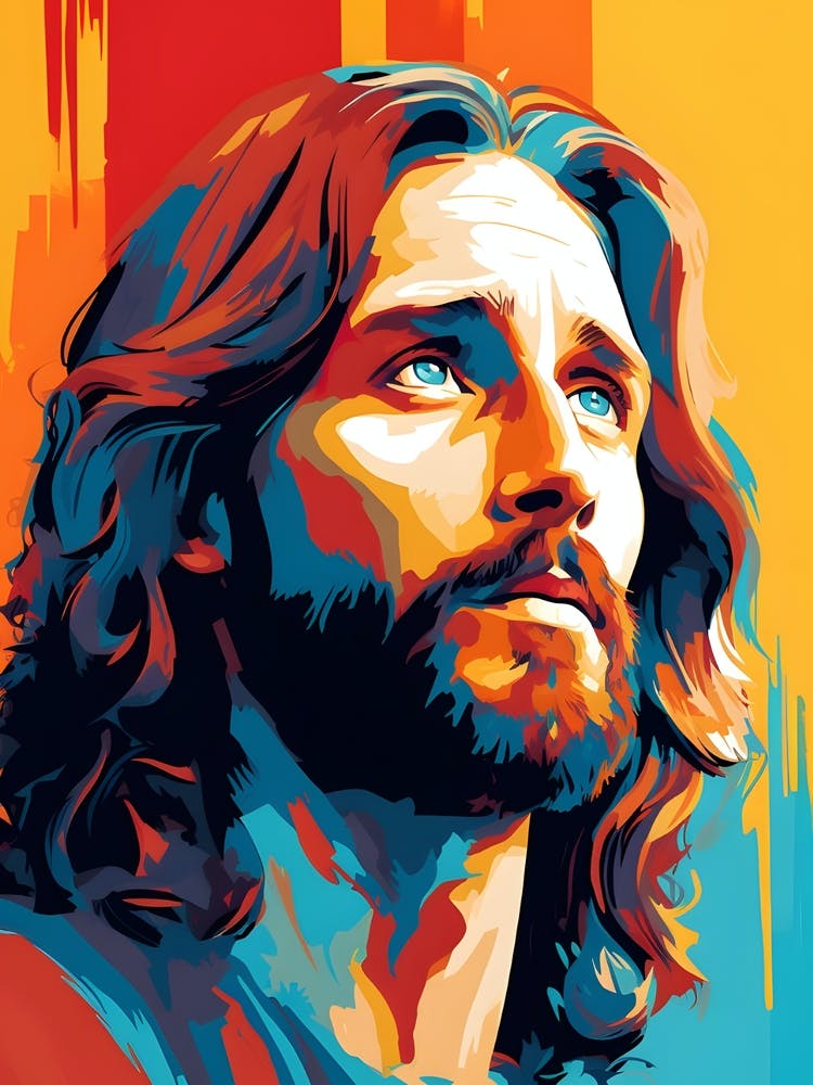 Jesus Christ Pop Art 4