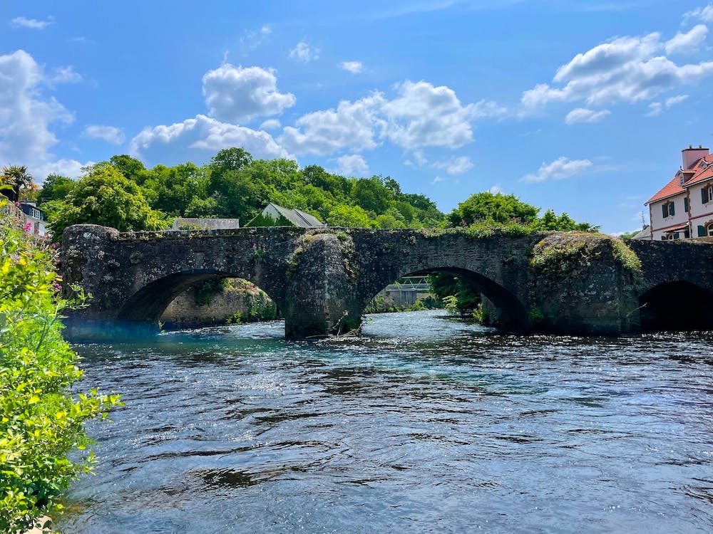 Stone Bridge Over The River