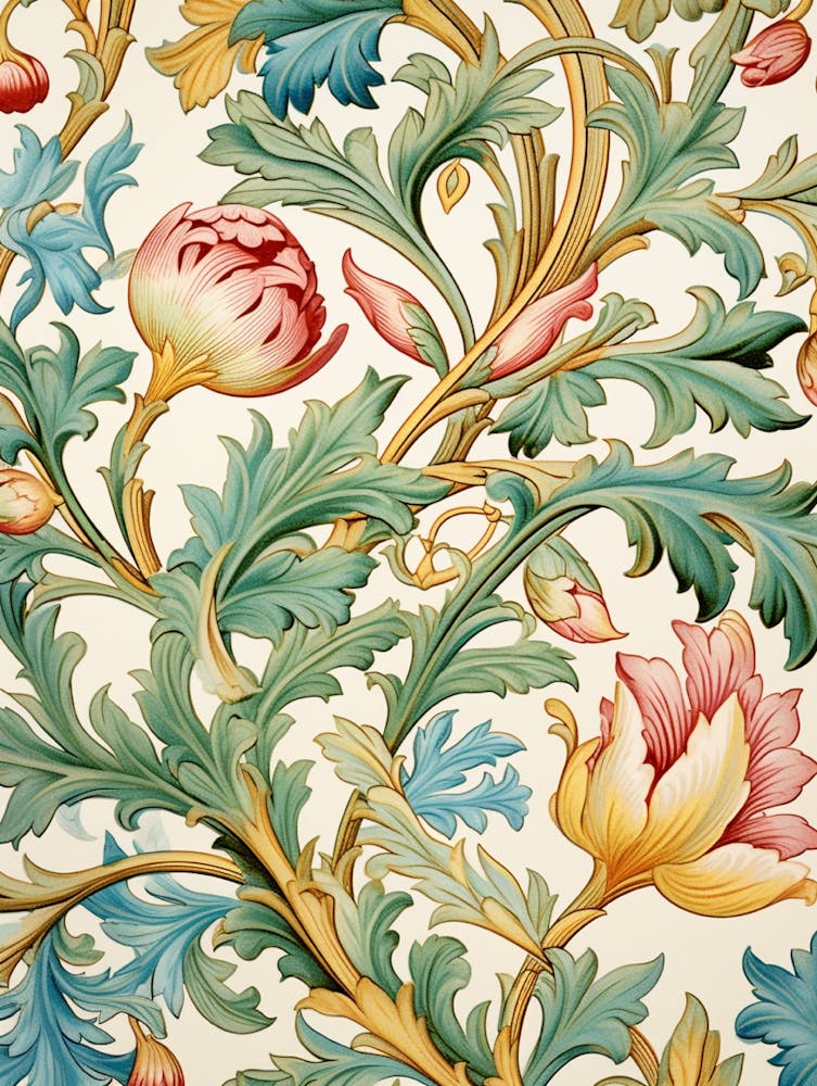 Papier Peint Floral 158