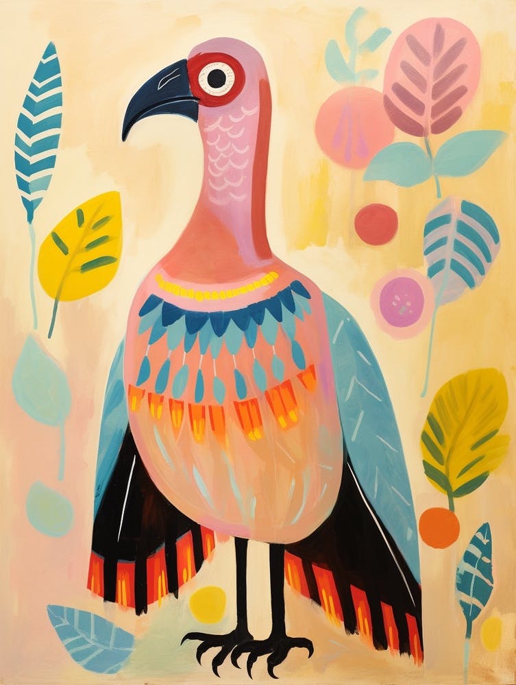 Pink Scandi Vulture 1