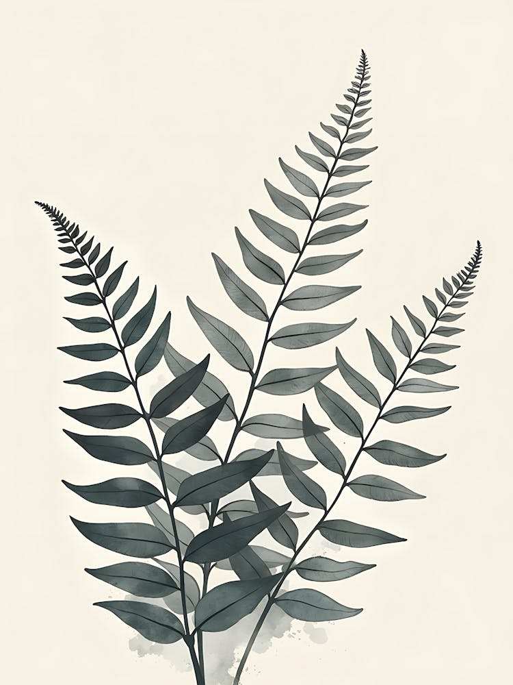 Elegant Botanical Wall Piece For Living Room