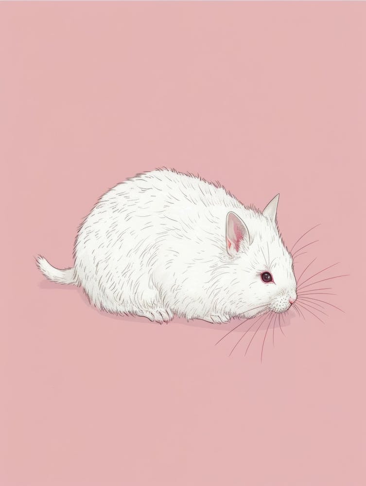 Weiße Ratte