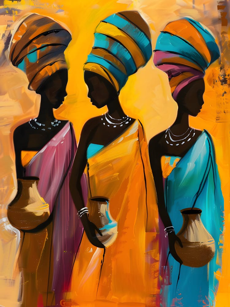 Three African Women 6