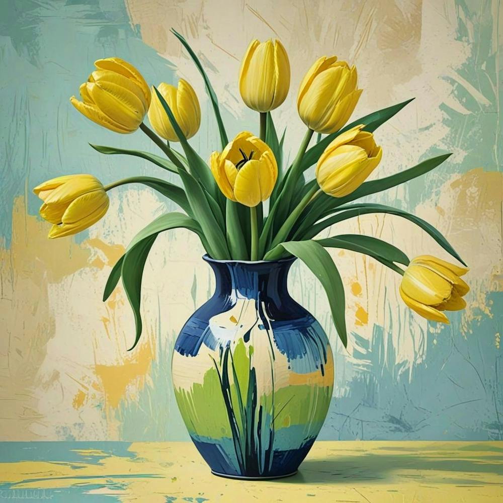 Green Tulips Hallway (5)