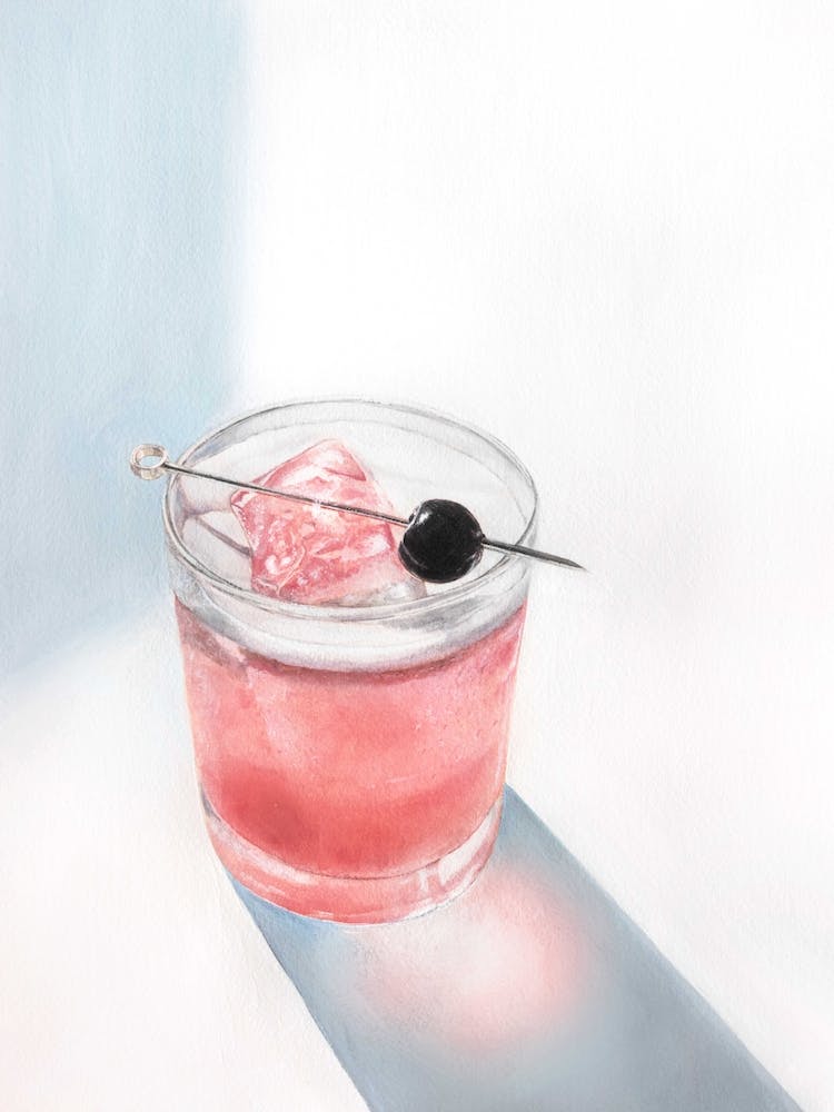 Summer Cherry Cocktail