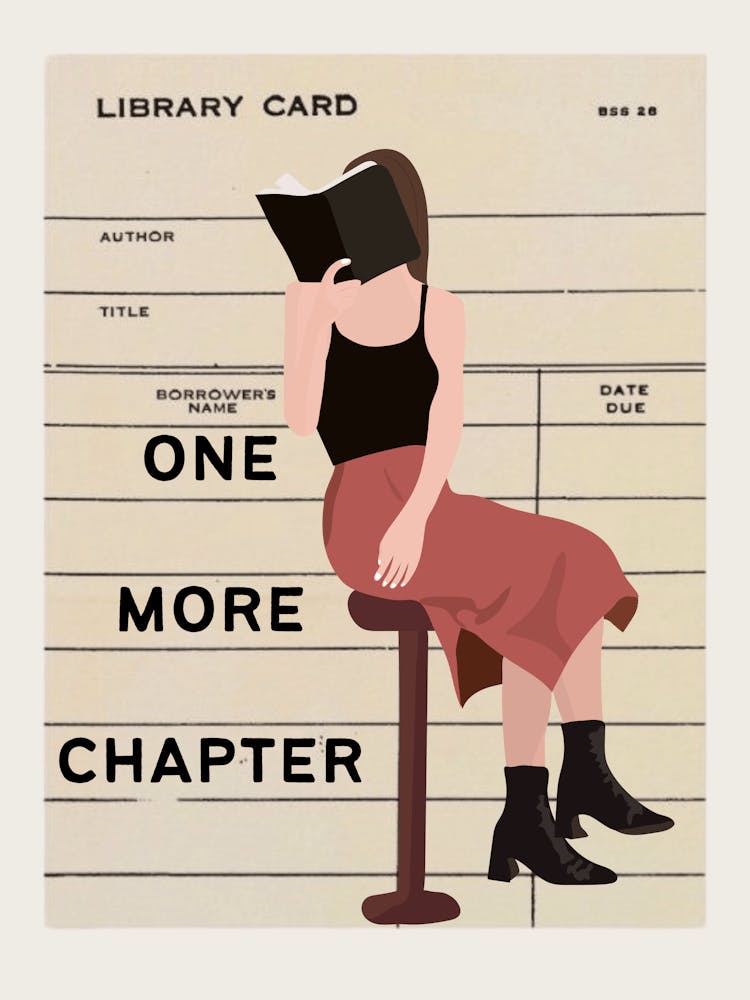 One More Chapter Library Card