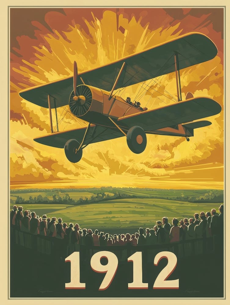Aihrgdesign A Retro Travel Poster Celebrating The 1912 Advanc 49efe9f4 4113 485d 952d F102cf3237b8 2