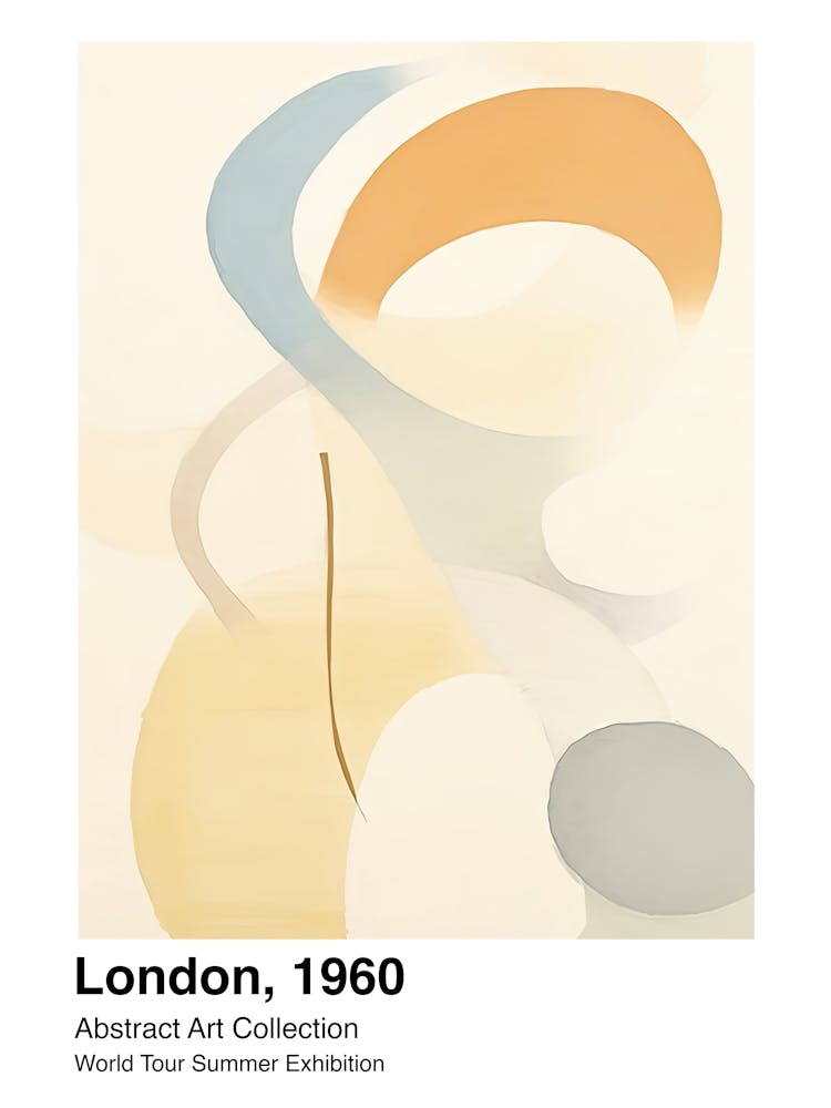 World Tour Exhibition, Abstract Art, London, 1960 9