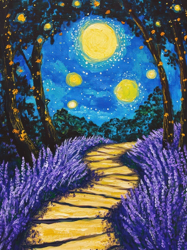 Starry Night Path 7