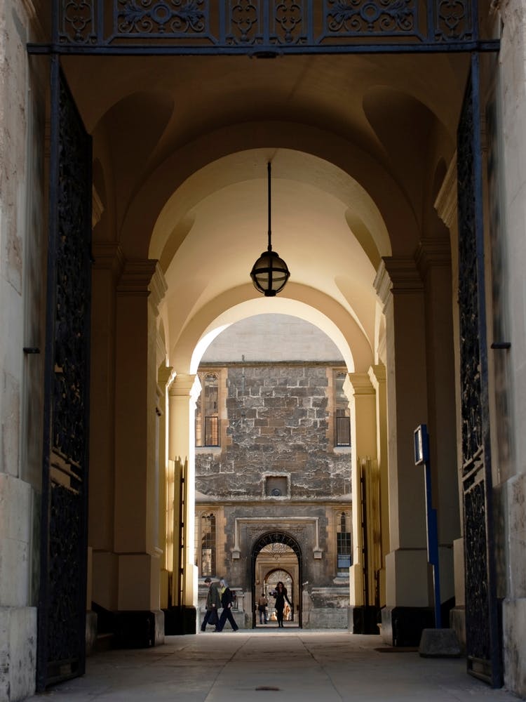 Archway At Oxford University