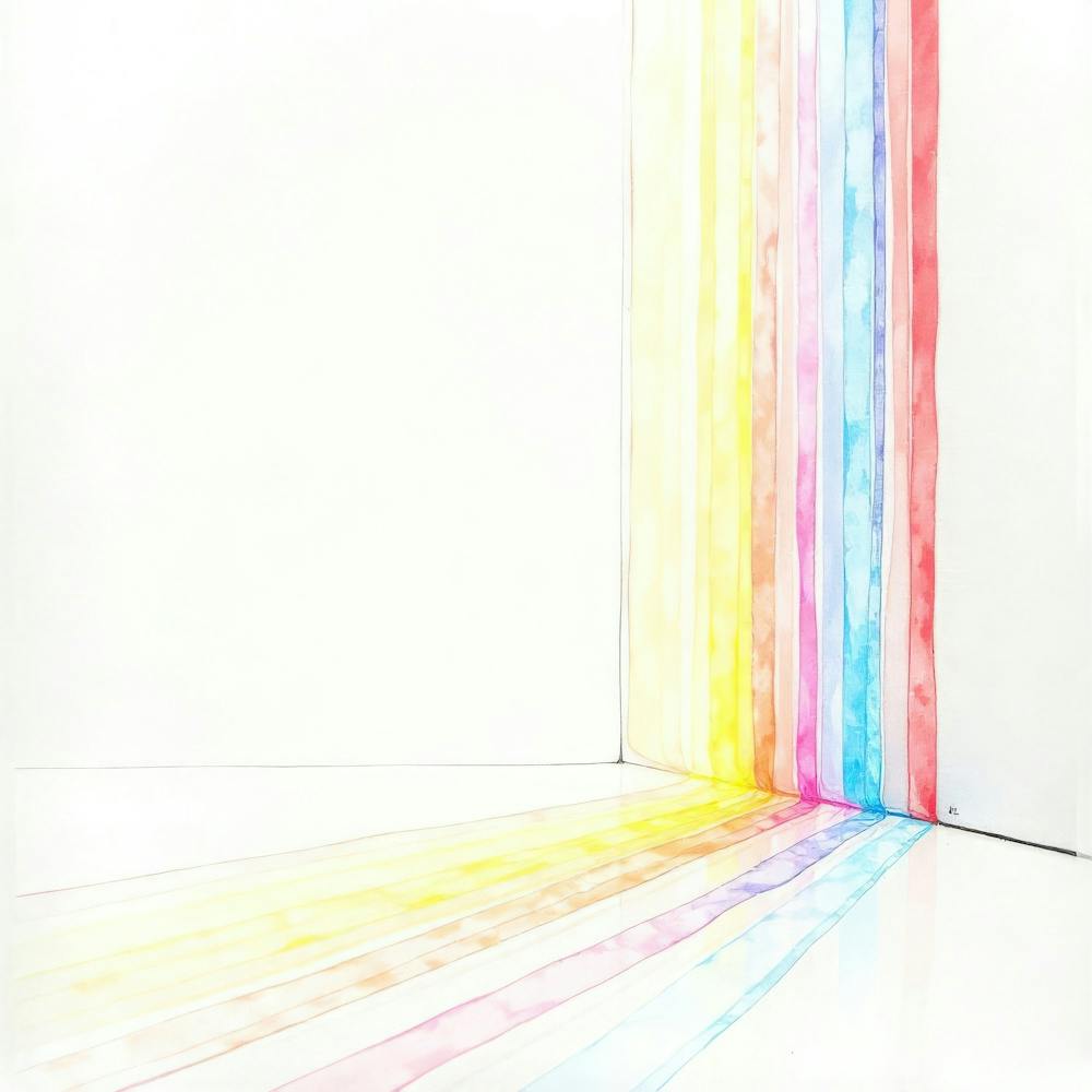 Rayure Arc-en-ciel