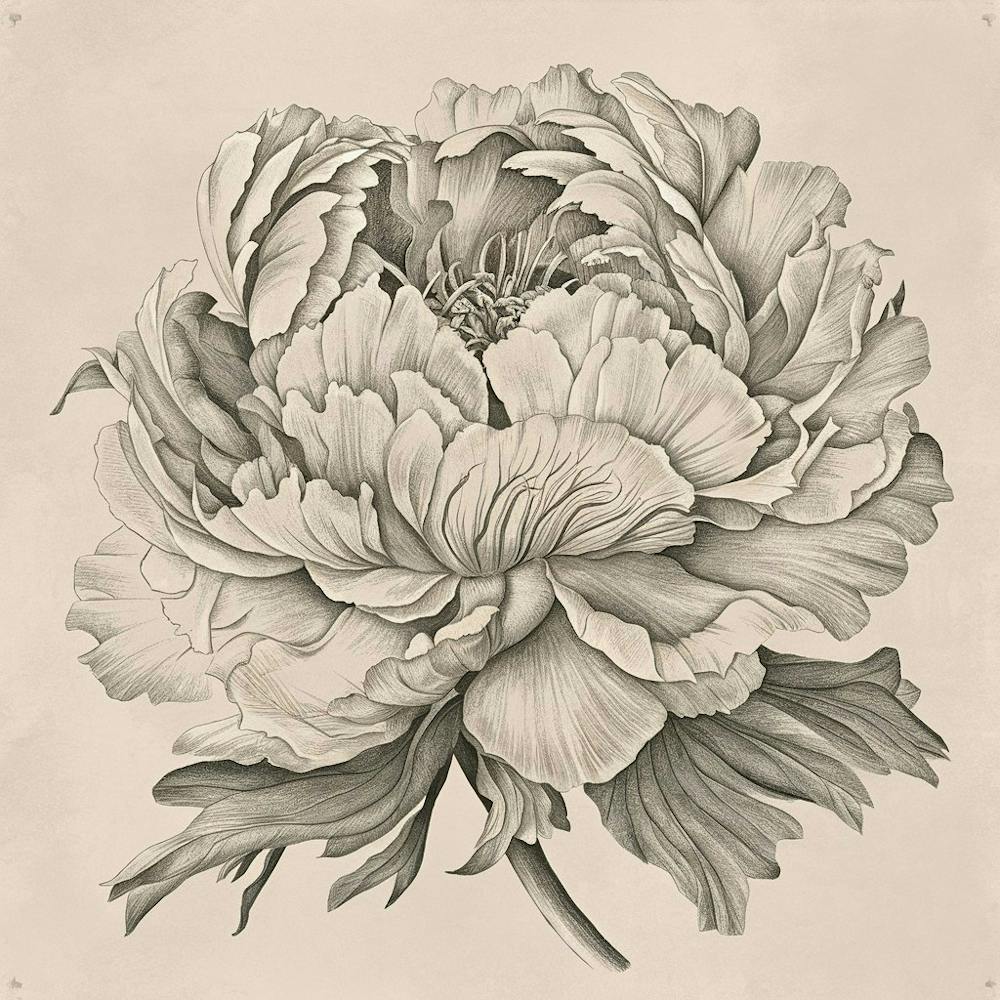Elegant Peony 1