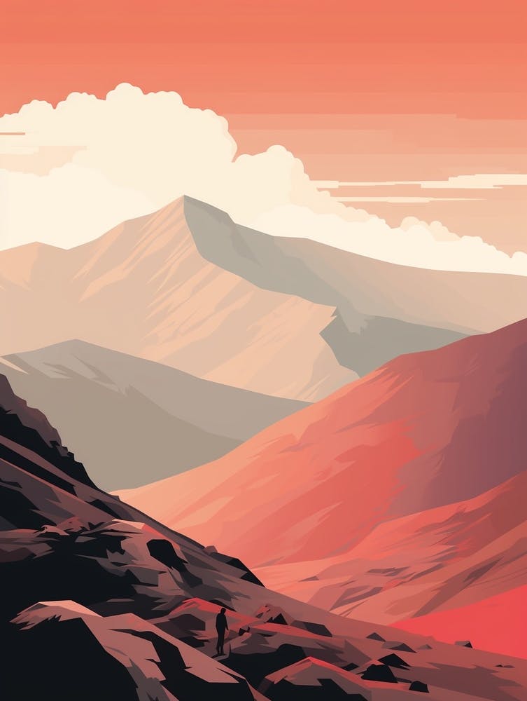 Ben Nevis Scotland 6 Hiking Trail Landscape