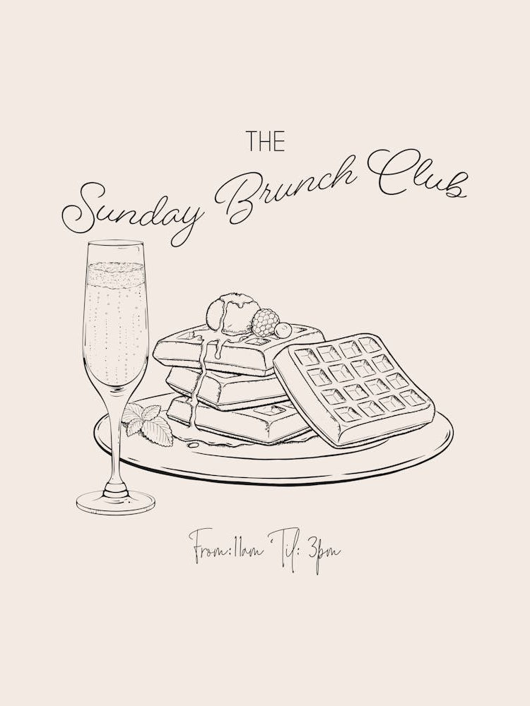 The Sunday Brunch Club - Cream 1