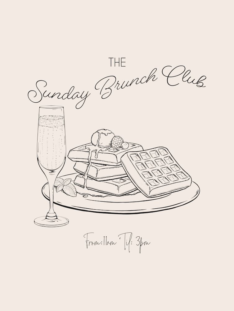 The Sunday Brunch Club - Cream 1