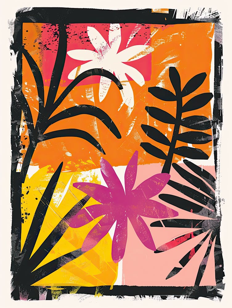 Enchanted Tropics Matisse Style
