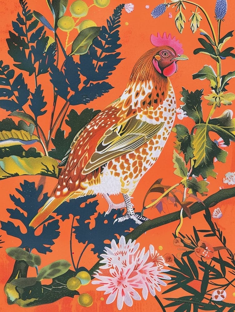 Spring Birds Chicken 4