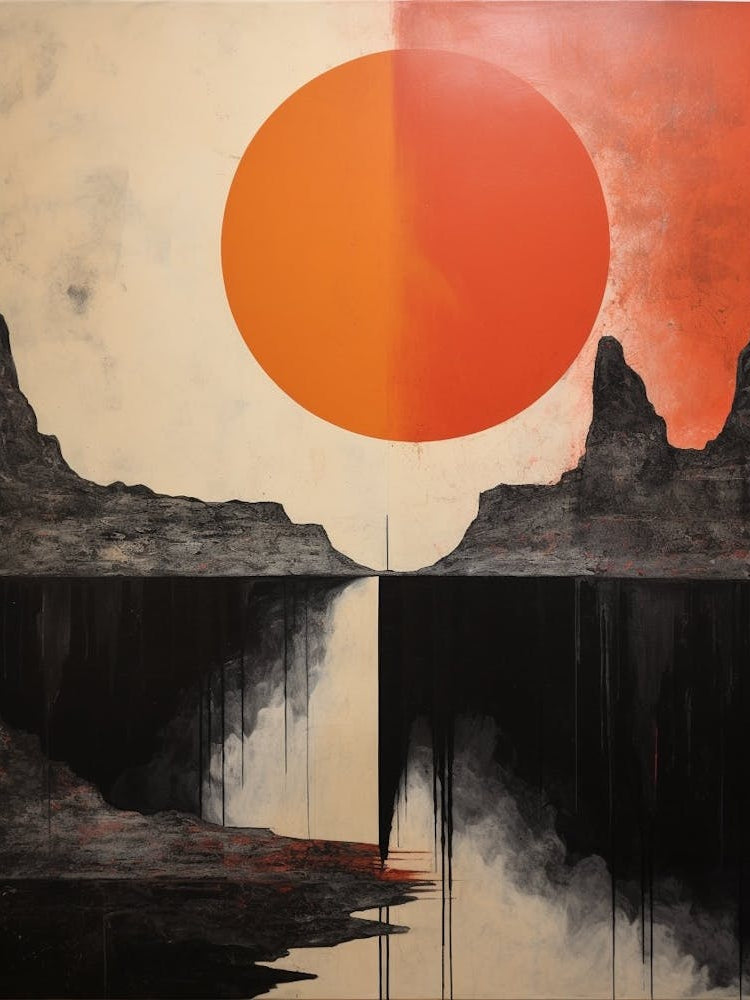 Volcanic Abstract Minimalist 4